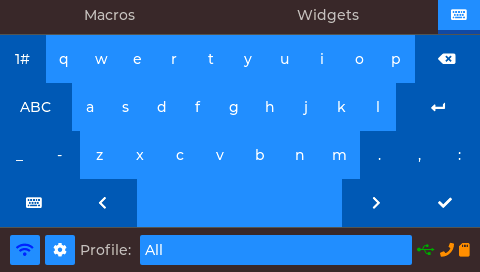 Virtual keyboard